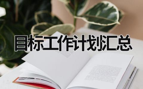 目标工作计划汇总 (15篇）