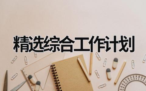 精选综合工作计划 (15篇）