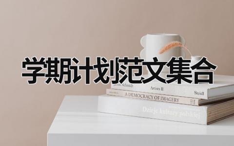 学期计划范文集合 (19篇）