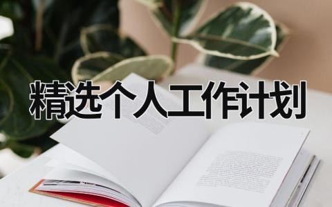 精选个人工作计划 (20篇）