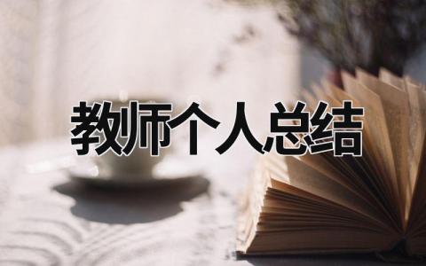 教师个人总结 (16篇）