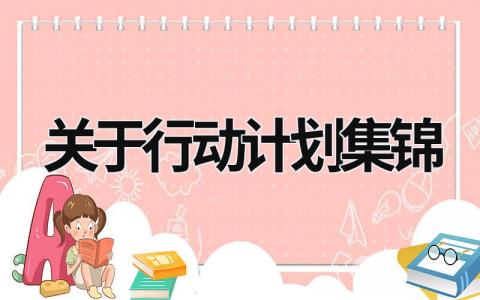 关于行动计划集锦 (15篇）