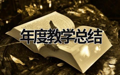 年度教学总结 (16篇）