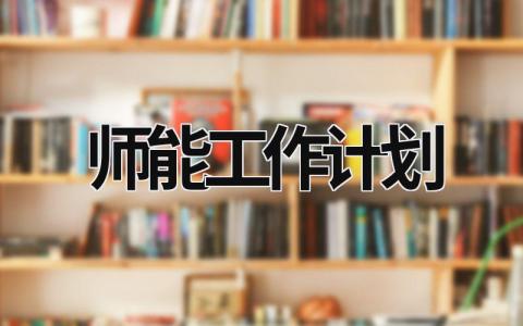 师能工作计划 (17篇）